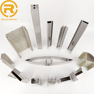 RD AluHigh kualitas 6063 profil <span class=keywords><strong>aluminium</strong></span> produsen struktur pintu geser CNC dibuat untuk pemasok penggunaan furnitur - Product Image 5