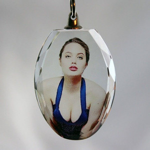 Personalized Gift Crystal Photo Keychain Key Chains MH-YS0462