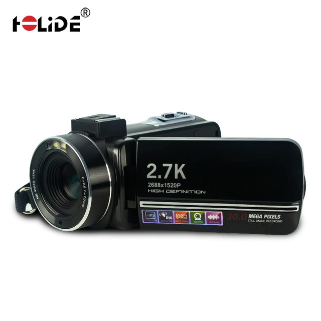 Full HD 1080P Digital Video Camera Professional With 3.0" Touch LCD Screen