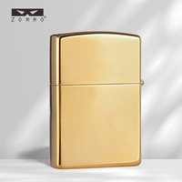 Briquet à kérosène ZORRO/Zorro Z92105 en laiton, style ethnique, motif dragon, coupe-vent, haut de gamme, best-seller TikTok et Kuaishou