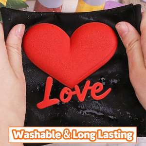 Hongcai Flexible HTV-Wärmetransfermaterialien 3D PU-Flock-Puff-Vinyltransfers Schaum-Heißpressvinylrollen Produkt-Transferpapierfolie - Product Image 3