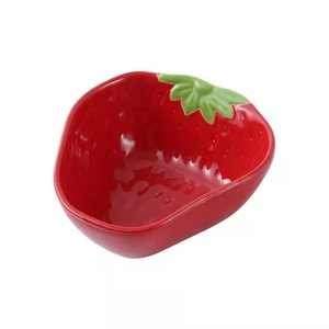Céramique émaillée Nordic Creative Repas <span class=keywords><strong>Ananas</strong></span> Sauce Plat Cactus Pétale Petits Plats de Fruits Irréguliers Forme de Légumes - Product Image 6