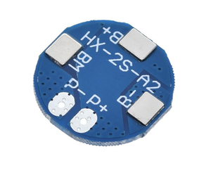 Kreisförmiger 7,4-V-Überladungs-und Über entladung schutz 7A Strom begrenzung 2-Serie 8,4-V-Lithiumbatterieschutzplatine - Product Image 1