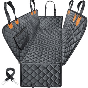 Waterproof Foldable Car Back <b>Seat</b> Protector <b>for</b> Dog Pet Car <b>Seat</b> <b>Cover</b> with Pocket <b>for</b> Car Dog Mat - Product Image 1