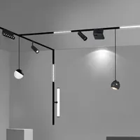 Lumières led de haute qualité 15w lumière de piste magnétique dali dimmable architecture comm