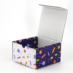 Boîtes d'emballage numériques ondulées personnalisées en carton couleur pour puzzles, vêtements et colis postaux - Product Image 1