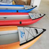Kayak gonflable pliable en PVC pour 2 personnes, à monter soi-même