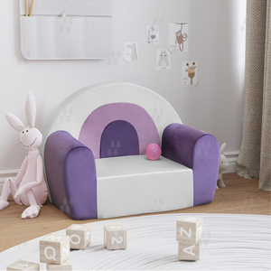 <span class=keywords><strong>Siège</strong></span> de lecture ergonomique moderne à motif arc-en-ciel pour enfants d'âge préscolaire dans la chambre ou le salon à la garderie - Product Image 6
