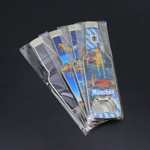 Ouvre-bouteille aimanté personnalisé pour réfrigérateur, souvenir d'Ibiza, Islande, aimant ouvre-bouteille avec logo - Product Image 4