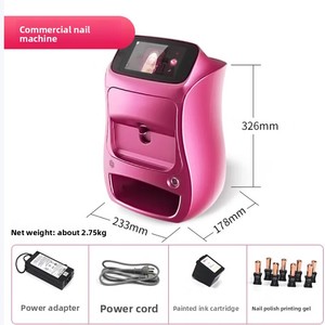 เครื่องพิมพ์ลายเล็บอัตโนมัติอัจฉริยะ 3 มิติ รุ่น NP-110D พร้อมบลูทูธและช่องชาร์จ USB - Product Image 3