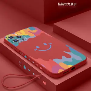 Molandy对比液体硅胶材质手机外壳，适用于iphone Xr Xs 11 12 13 14 Pro Max手机外壳