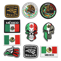 Feutre non tissé en PVC de style mexicain, best-seller, pour patchs brodés sur vêtements, sacs à dos, chaussures et chapeaux