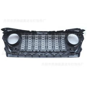 Parrilla Delantera para Jeep Wrangler JL Rubicon, Parrilla para Jeep Wrangler JL Rubicon 2018-2024, Parrillas de Carreras, Accesorios para Automóviles - Product Image 5