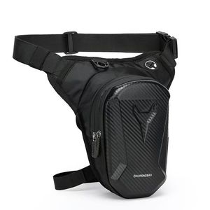 Sac de jambe pour moto, sac banane étanche à bandoulière pour la conduite, sacoche de selle de vélo pour homme avec doublure intérieure YA461 - Product Image 3