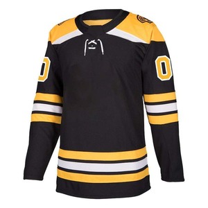 Bán Buôn Màu Sắc Rắn Tùy Chỉnh Cổ Áo 100% Polyester Lỏng Dài Tay Áo <span class=keywords><strong>Calgary</strong></span> Ngọn Lửa Hockey Jersey - Product Image 3