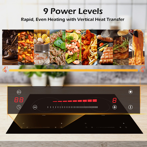 4400W double burner infrared cooker 220-240v built-in electric <b>stove</b> High quality ceramic cooktop - Product Image 6