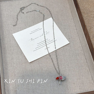 Collier à pendentif baguette magique rose pour fille, style anime <span class=keywords><strong>SAKURA</strong></span> <span class=keywords><strong>Card</strong></span> <span class=keywords><strong>Captor</strong></span> - Product Image 3