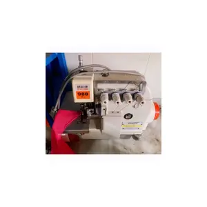 second hand siruba 988 4 thread Mechanical and electrical overlock sewing machine with direct drive motor