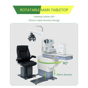 Unidad Oftalmológica Aist Optics con Silla y Soporte TG-990, Unidad de Refracción Profesional para Clínica y Hospital - Product Image 3