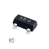Transistor PNP SMD SOT-23 BC856B, amplificateur de petit signal, interrupteur général, composant électronique bipolaire, original en stock