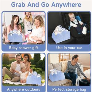 Cesta Organizadora <span class=keywords><strong>de</strong></span> <span class=keywords><strong>Pañales</strong></span> para Bebé a Precio Económico, Cesta <span class=keywords><strong>de</strong></span> Almacenamiento <span class=keywords><strong>de</strong></span> <span class=keywords><strong>Pañales</strong></span> <span class=keywords><strong>de</strong></span> Cuerda <span class=keywords><strong>de</strong></span> Algodón para Lista <span class=keywords><strong>de</strong></span> Regalos <span class=keywords><strong>de</strong></span> Baby Shower - Product Image 5