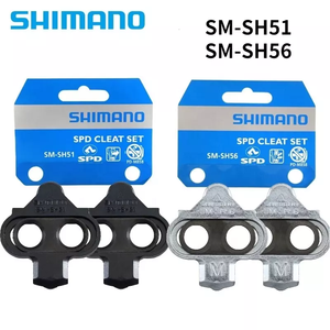 SH51 <span class=keywords><strong>SH56</strong></span> <span class=keywords><strong>Shimano</strong></span> <span class=keywords><strong>SPD</strong></span> - Juego de Calas para Pedales de Bicicleta de Montaña, Clip para Pedales, Equipo de Ciclismo de Carreras para SH51 <span class=keywords><strong>SH56</strong></span> - Product Image 1