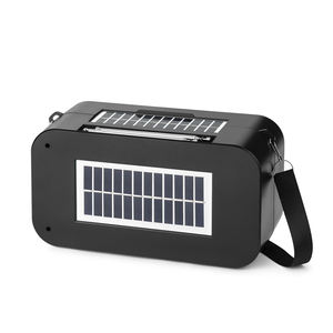Enceinte sans fil portable d'extérieur HF-F103 avec double panneau solaire, stéréo Bluetooth, basses puissantes, caisson de basses actif, <span class=keywords><strong>radio</strong></span> FM - Product Image 5