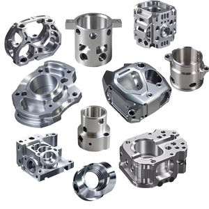 Pièces moulées de haute précision en aluminium 6061 usinées CNC 5 axes sur mesure, couleur personnalisée, équipement industriel LEITE - Product Image 1