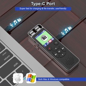 Digital Voice Recorder 16GB MP3 Format USB 2.0 Portable For Business Meetings Student Use - Product Image 4