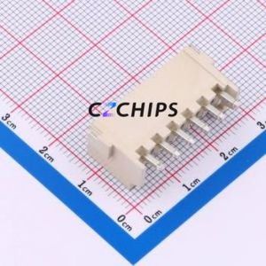 WT396VW-064R-0W Wire-to-Board Pin Header SMD,P=3.96mm,Horizontal Mount Connector 1x6P 3.96mm Horizontal Mount VH - Product Image 2