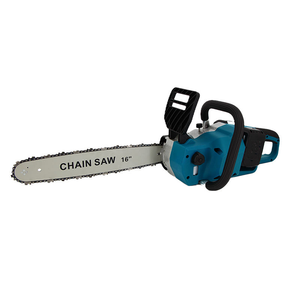 <span class=keywords><strong>Scie</strong></span> à chaîne à batterie au lithium de 16 pouces, 21V, double batterie rechargeable, OEM, bricolage, élagage, abattage - Product Image 2