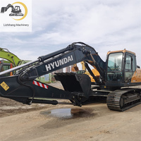 Excavatrice Hyundai 215vs d'occasion à vendre, en excellent état, d'origine usine, très demandée