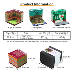 Bloc de Notas Adhesivas 3D Creativas de <span class=keywords><strong>Minecraft</strong></span>, Precio Económico, Bajo MOQ, Artículo Promocional para Regalos Corporativos y Material Escolar - Product Image 4