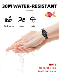 <span class=keywords><strong>Montre</strong></span> à quartz à ruban ultra-mince de haute qualité sport de dessin animé personnalisé et à la mode «Surfing Boy» <span class=keywords><strong>montre</strong></span> pour bébés et enfants - Product Image 6