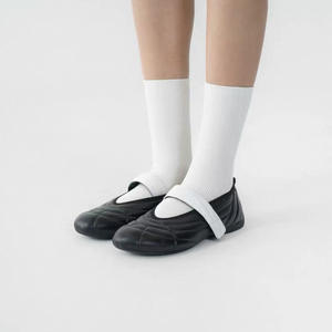 Zapatos Planos de Ballet con Punta Redonda de Diseño Francés para Mujer, Estilo Primavera, Deportivos, Tipo Mary Jane, Cómodos, Transpirables e Impermeables - Product Image 4