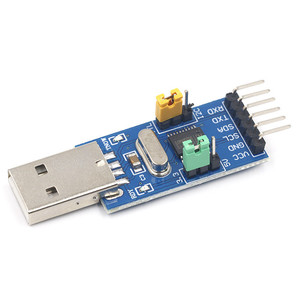 Adaptateur <span class=keywords><strong>USB</strong></span> vers IIC TTL UART CH341T, module série double mode pour la débogage ESP32 STM32 - Product Image 1