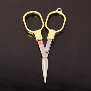 Tijeras Gold 1804 de acero inoxidable para pesca, plegables, portátiles, multifuncionales para uso en exteriores - Product Image 1