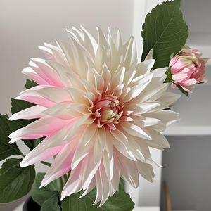 Fleur de Dahlia Artificielle pour Décoration de Mariage, Aménagement de Scène d'Auditorium, Décoration Intérieure, Fleur de Table, Plante Artificielle - Product Image 2