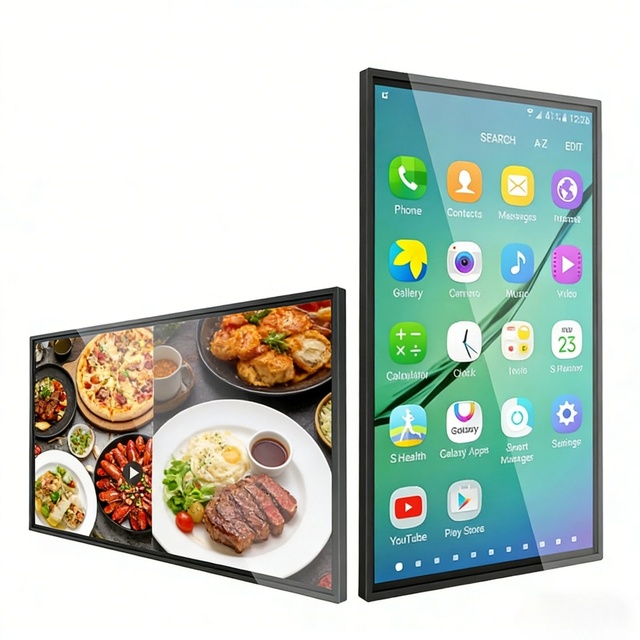 High Quality 32 43 50 55 65 Inch Wall Mount Lcd Advertising Indoor Marketing Digital Signage and Display Screen