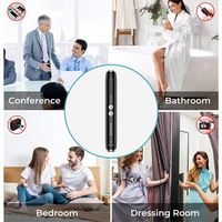 Détecteur Anti-Espion T8 Portable en Forme de Stylo, Scanner de Caméras Cachées, Recherche de Signaux RF et de Mouchards pour Écoutes, Conception Miniature, en Plastique