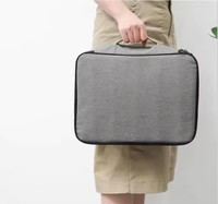 Sacs de rangement pour documents imperméables et ignifuges à 3 couches avec fermeture éclair et serrure, grande capacité, sac pour passeport et cartes
