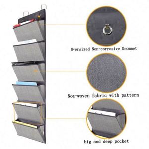 Included Over Door Hangers Hanging <b>Scrapbook</b> Papers Organizer for Office Folder Files for Living Room Use - Product Image 3