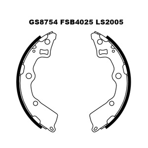 GS8754 58350-07A00 Set di Pastiglie Freno per KIA Picanto - Product Image 4