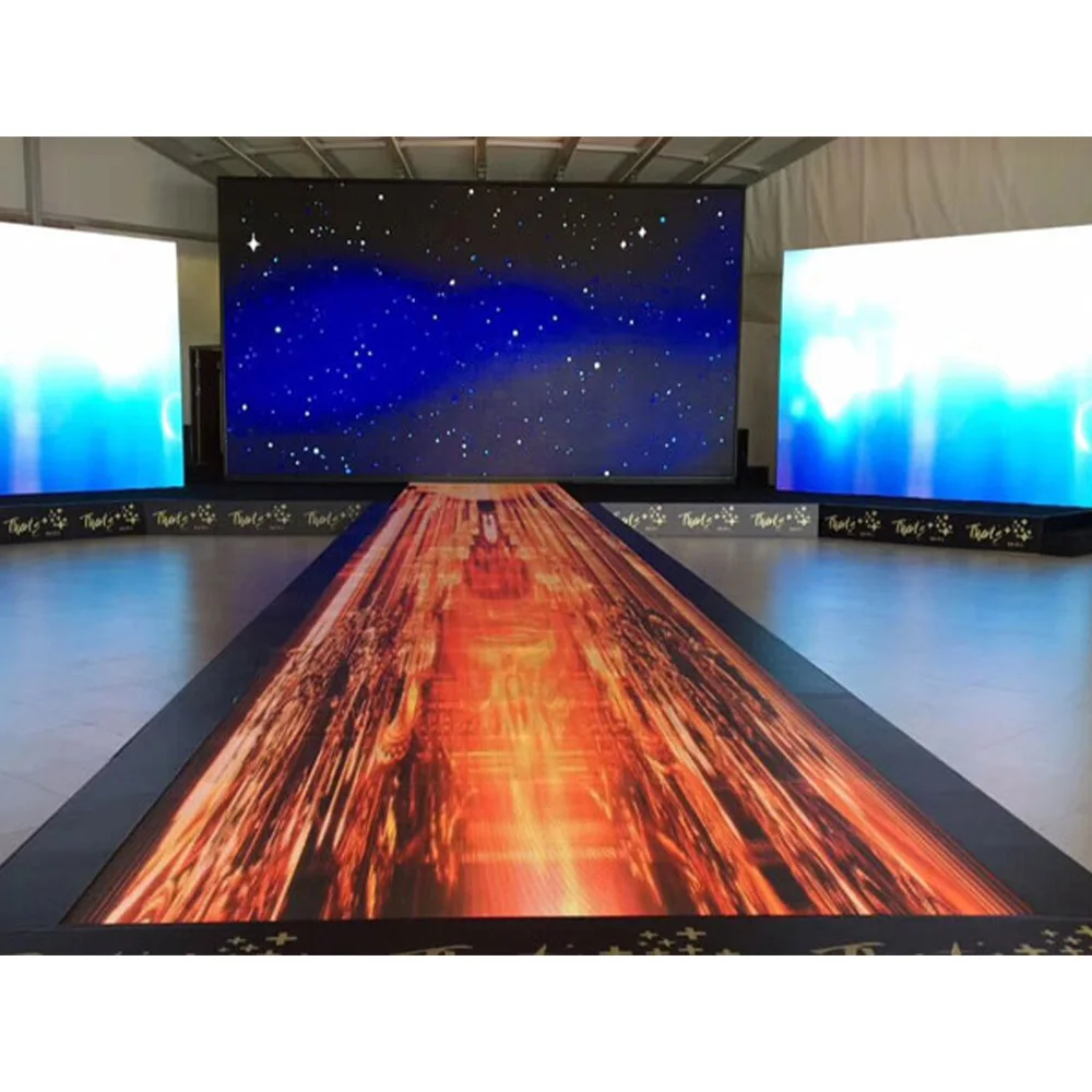 floor standing for wedding