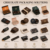 Échantillons Gratuits de Produits OEM, Boîte d'Emballage Personnalisée de Luxe pour Bonbons au Chocolat, Boîte Cadeau de Chocolat, Boîte à Chocolat