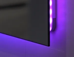 48 Zoll extra groß Gute Preise Moderner RGB Light Wand spiegel