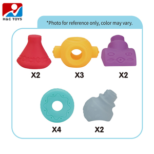 <span class=keywords><strong>Puzzle</strong></span> per bambini che costruisce <span class=keywords><strong>colla</strong></span> morbida arte matematica educazione creatività blocchi set di 13 pz silicone soft play blocchi - Product Image 3