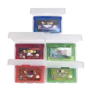 Cartouche de jeu vidéo pour Game Boy Advance Émeraude Saphir Rubis Rouge Feu, compatible avec <span class=keywords><strong>GBA</strong></span> GBC GB SP GBM NDSL - Product Image 1