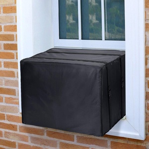 Housse de protection pour climatiseur de fenêtre extérieur, protection contre la neige en hiver, imperméable, anti-poussière, anti-neige, polyester - Product Image 3