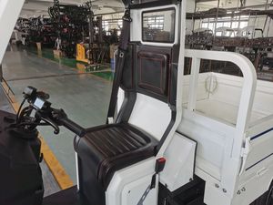Triciclo Elettrico a 3 Ruote per Trasporto Merci, <span class=keywords><strong>Minivan</strong></span> Piccolo, Cassone Aperto, Carico Utile 400kg, Autonomia 50-70km, Consegna al Magazzino - Product Image 6